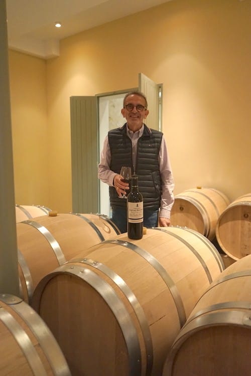 Château Cap de Mourlin Daniel DUFFON chef de viticulture -2