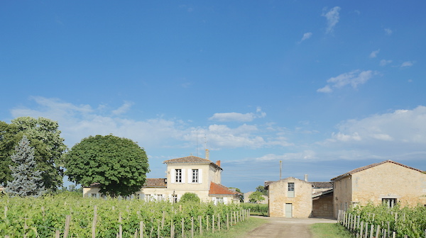 Casa y bodega del Château Cap de Mourlin